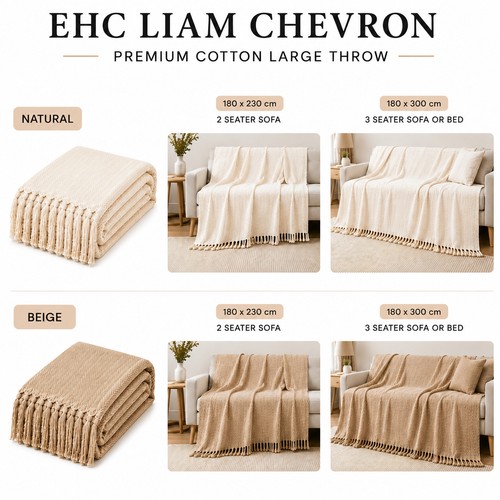 Large cotton woven throws for - woven,