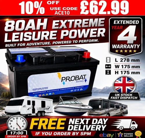 Leisure battery 80ah 90 - battery,