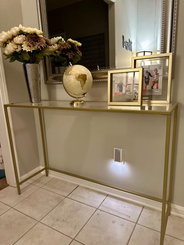 Gold console table - gold,