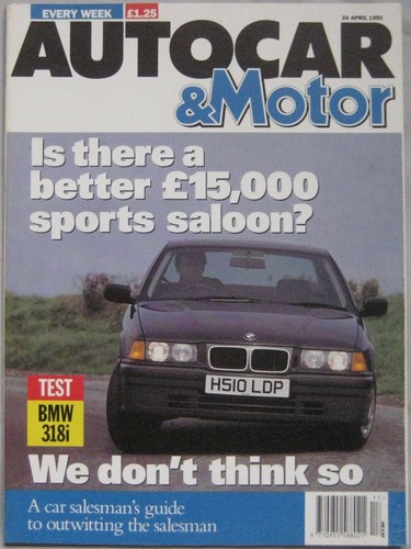 Autocar 1991 featuring - 24/4/1991,