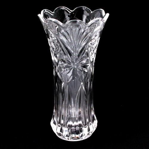 Clear glass flower - clear,