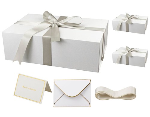 Pack large white - gift, boxes