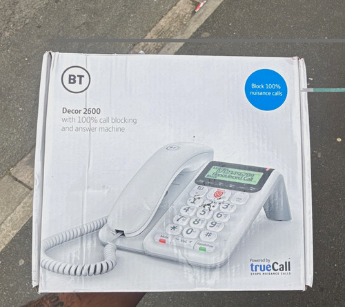 Decor 2600 corded telephone - bt,