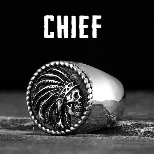 Indian chief skull - chief,