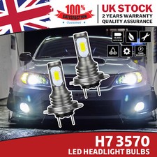 2Pcs For Fiat 500 595 2007+ H7