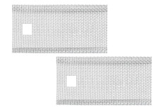 2 x ARCHWAY HEAVY DUTY STAINLESS STEEL DONER KEBAB MESH BURNER PROTECTION COVERS