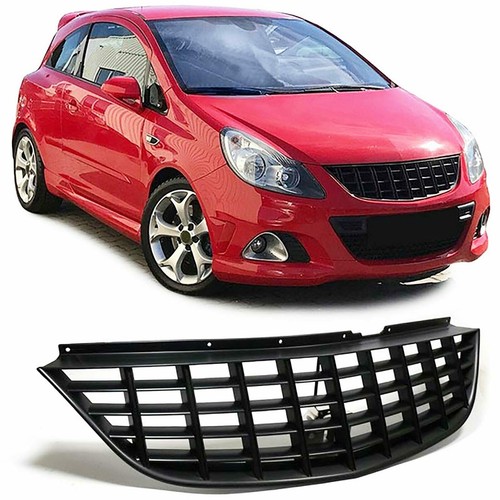 Black debadged front grill - debadged,