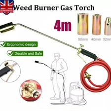 Propane Butane Gas Torch Burner Blow Plumbers Roofers Roofing Brazing & 4M Hose
