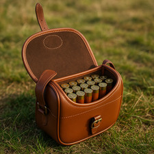 Real Leather Shotgun Cartridge