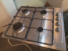 Stainless Steel 4 ring gas hob
