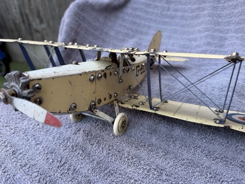 Meccano constructor plane - meccano, bi-plane