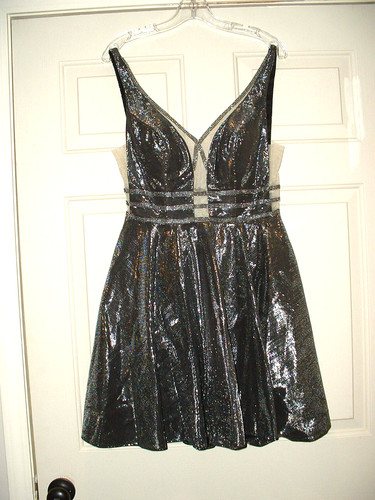 Jovani 65631 gunmetal - 65631,