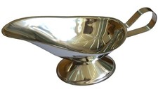 Stainless steel gravy boat