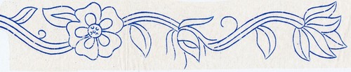 Vintage embroidery transfer - embroidery,