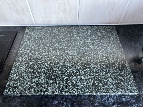 Black speckled granite worktop - speckled,