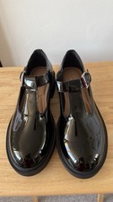 Brand new New Look Black Patent T Bar Mary Jane Shoes Size 6 