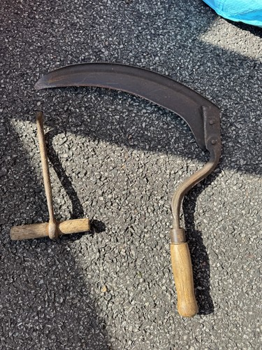 Antique hand sickle - antique,