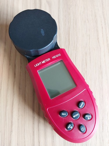 Hs1010 handheld light meter - light,