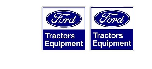 Ford tractors vinyl stickers - ,