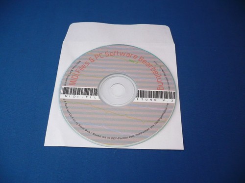 Book midi files - cd, songs