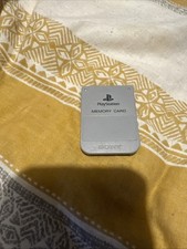 Official Sony PlayStation PS1 Memory Card - PSOne Light Grey 
