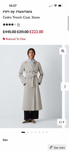 Max mara trench coat new - max, has