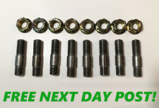 Uprated Exhaust Manifold Head Studs Lock Nuts Kit M10x1.25 SR20DET S13 S14 S15