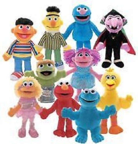 Gund sesame street finger - sesame,