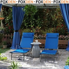 Set of Two Adjustable Back Sun