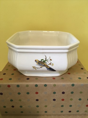 Vintage octagonal bowl serving - vintage,
