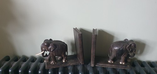 Antique elephant ebony - antique,
