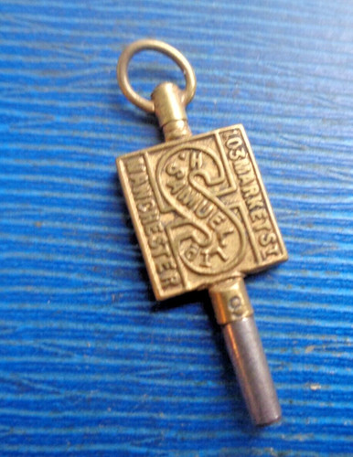 Advertising pocket watch - watch, key