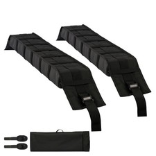 Soft Roof Rack Pads 33in 176lbs Load Capacity for Kayak Canoe Surfboard Luggage