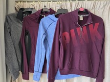 PINK VICTORIA SECRETS bundle of 4 ladies tops small size 