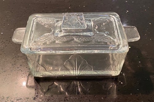 Antique art deco clear - deco,