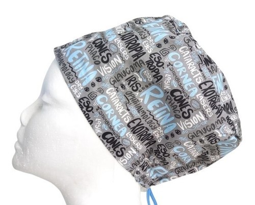 Ophthalmology toggle scrub cap - ophthalmology,