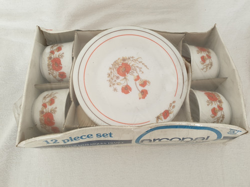 Arcopal table piece tea set - piece,