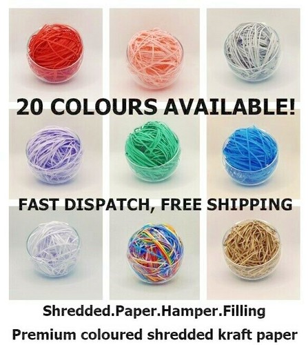 Coloured shredded kraft - kraft, paper
