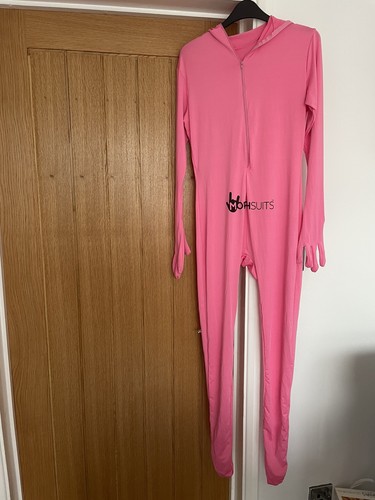 Pink morph suit size - suit, medium
