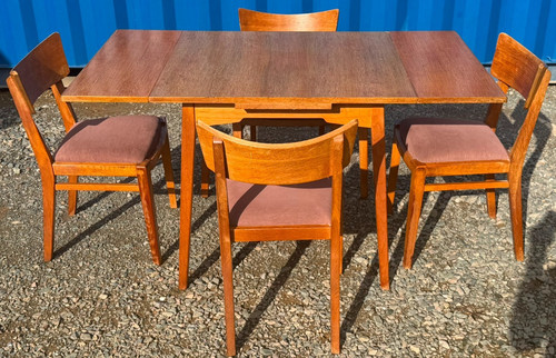Plan dining table 4 chairs - g, &