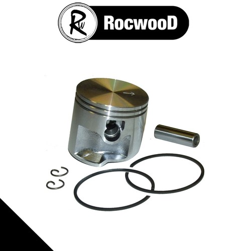 Piston assembly with rings - with,