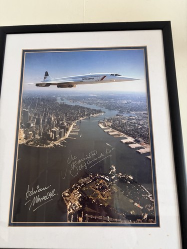 Authentic signed concorde - authentic,