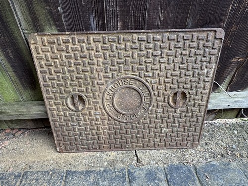 Reclaimed cast iron manhole - reclaimed,