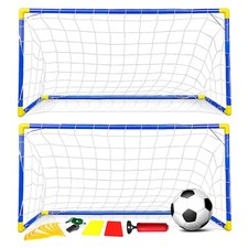 Football Goal Posts Kids Training Practice Indoor OR Outdoor Durable Light Frame