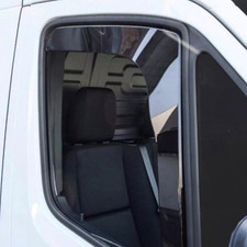 For RENAULT TRAFIC MK3 2 Door 2014-onwards 2-pc Front Wind Deflectors Tinted