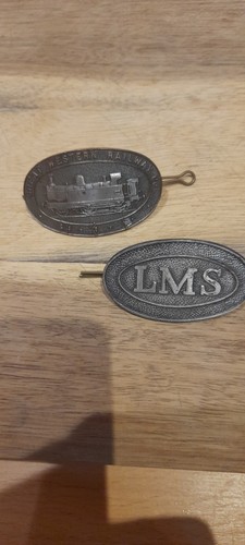 Vintage metal railway man s - vintage,