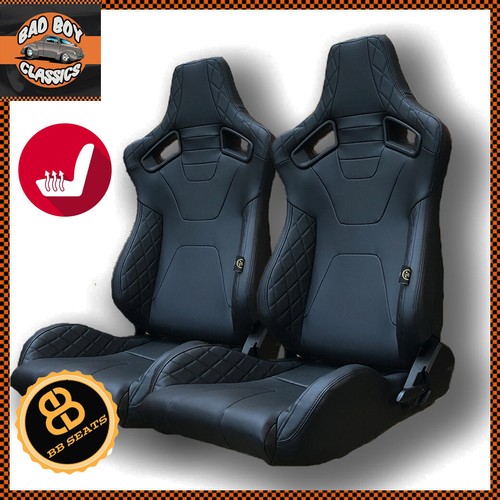 Pair heated bb6 black - heated,