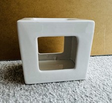 Square Shaped White Medium