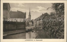 Luebbenau Spreewald Barge Pier Waterway Church
