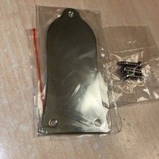 Chrome Metal TRUSS ROD COVER Bell Shape for Epiphone, LP, Standard, BLANK